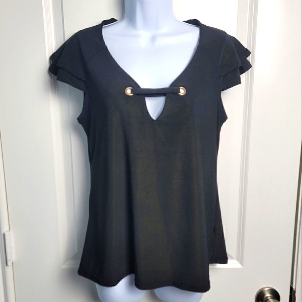AUW Gold Sheen Blouse 